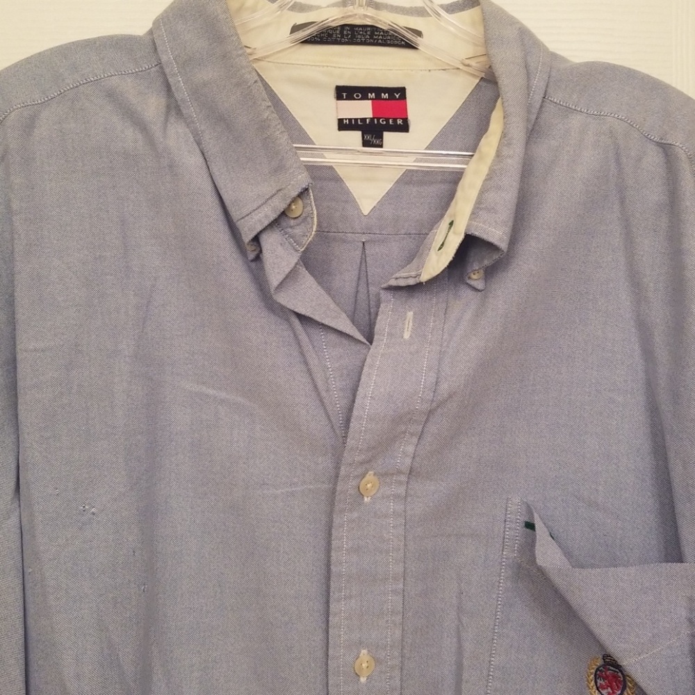 Tommy Hilfiger Size XXL long sleevebutton dow